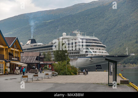 Viking Cruise ship the Star docked in Norway Stock Photo