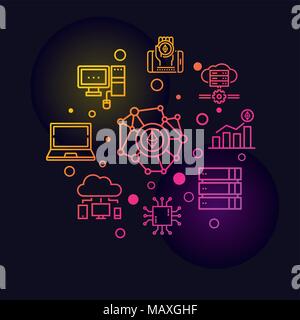 Ethereum vector illustration Stock Vector