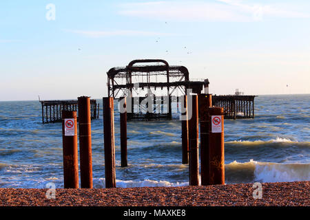 West Pier, Brighton Stock Photo