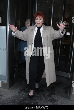 NEW YORK, NY April 04, 2018: Marion Ross at SiriusSXM studios promoting her new book My Days: Happy and Otherwise in New York City on April 04, 2018 Credit: RW/MediaPunch Stock Photo