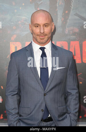 Matt Garalde LOS ANGELES - APR 4: Matt Gerald at the Rampage Premiere at Microsoft ...