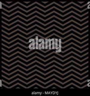 Abstract chevron pattern on black color background and texture. Vector illustration Stock Vector