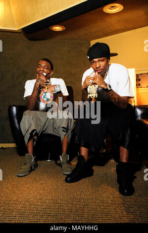 Jbar Rapper EXCLUSIVE Rapper JBar portrait at the Record Plant in Los Angeles Stock ...