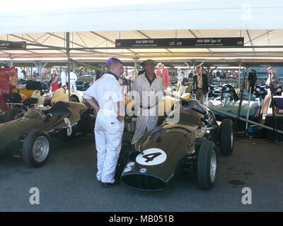 The 2008 Goodwood Revival at the historic Goodwood motor circuit in West Sussex, England. Stock Photo