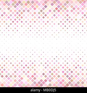 Pink diagonal square pattern brochure template - vector tiled mosaic ...
