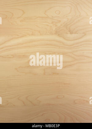 Subtle light brown tan smooth birch wood grain abstract background surface Stock Photo
