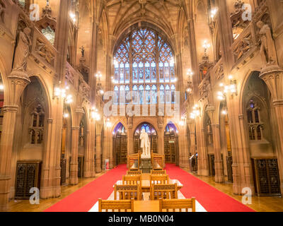 The John Rylands Library, Manchester, UK Stock Photo