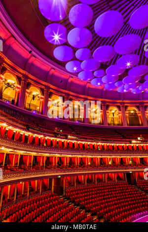 Royal Albert Hall interior, London Stock Photo - Alamy