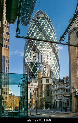 Gherkin - iconic symbol of London, one of the most widely recognized ...