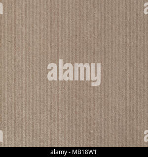 Vintage striped paper texture. Kraft Brown cardboard background. Top view. Flat lay. Stock Photo