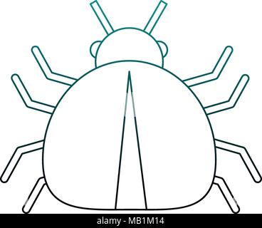Bug sign symbol Stock Vector