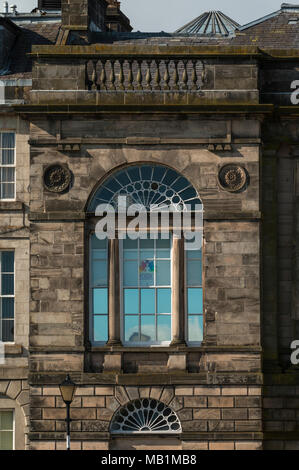 The Old Academy building forms the centrepiece of Rose Terrace, a fine example of Georgian architecture in Perth, Scotland, UK Stock Photo