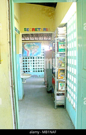 Public school, Distrito Rua Nova, Belém, Paraiba, Brazil Stock Photo