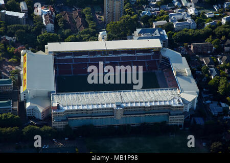 Newlands Stadium, Cape Town, South Africa - aerial Stock Photo