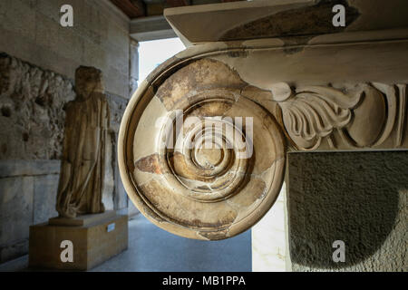 Museum of the Ancient Agora inside Stoa of Attalos in Athens, Greece. Stock Photo
