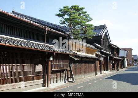 Old streets of Mino Stock Photo