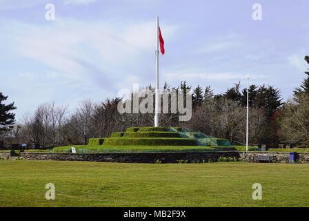 Tynwald Hill, St Johns Isle of Man Stock Photo