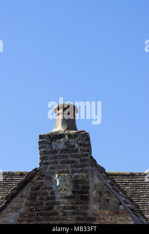 Old chimney pot Stock Photo