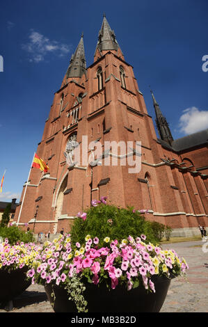 Uppsala Cathedral, Uppsala, Sweden Stock Photo - Alamy