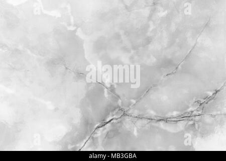 Close-up of linoleum with marble pattern in black and white for texture background Stock Photo
