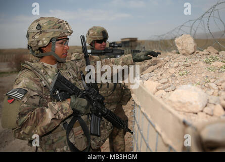 U.S. Army members with 1st. Battalion, 17th. Infantry Regiment, 172nd ...