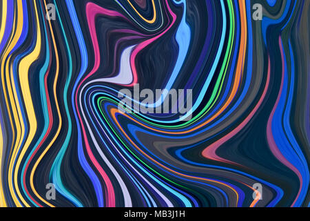 Marble grain colorful artwork. Marbleized pattern fluid ink abstract background. For creative design cover, CD, poster, book, printing, gift card, fas Stock Photo