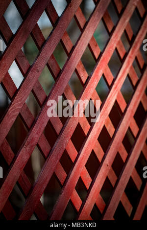Diagonal wooden grille background. Background pattern of wood wall, texture of the wooden lattice, woven wood. Stock Photo