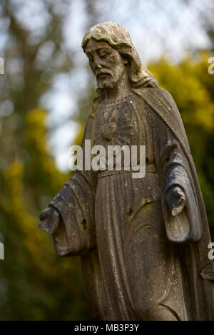 Stone Angles & Statues Woodside. Stock Photo