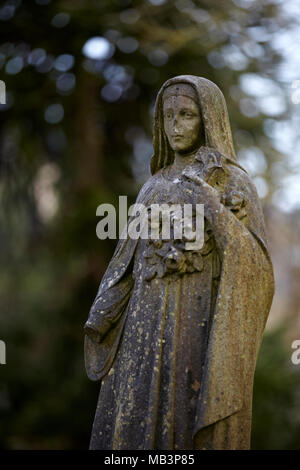 Stone Angles & Statues Woodside. Stock Photo