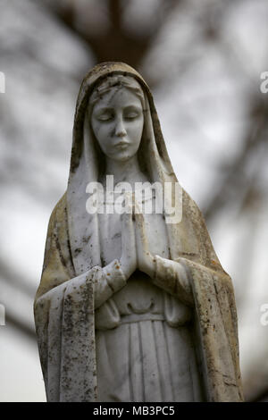 Stone Angles & Statues Woodside. Stock Photo