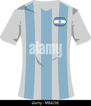 Realistic soccer shirt 2020, Argentina away jersey template for football kit  Stock Vector Image & Art - Alamy