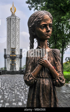 The National Museum 'Holodomor Victims Memorial' in Glory Park in Kiev, Ukraine Stock Photo