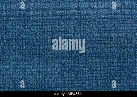 Refined dark blue fabric texture. Stock Photo