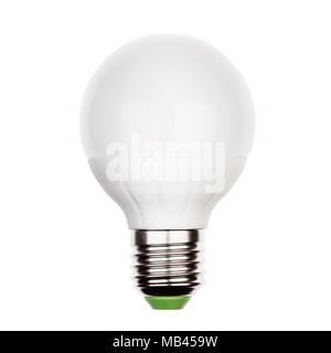 Energy saving LED lamp with e27 ceramic socket  Stock Photo