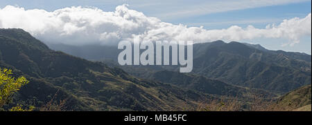 rainforest landscape panorama view in monteverde costa rica Stock Photo