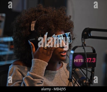 Hollywood, FL, USA. 06th Apr, 2018. Amara La Negra poses for a portrait ...