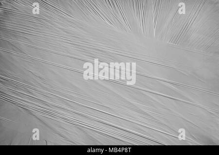 Gray background from a thin packing material Stock Photo