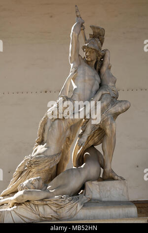 florence pio polyxena loggia robbery della signoria fedi sculpture italy alamy