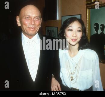 Yul Brynner and wife Kathy 1985 Photo By Adam Scull/PHOTOlink.net ...