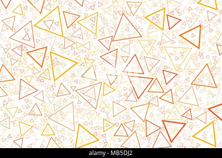 Color abstract triangle pattern generative art background. Vector ...