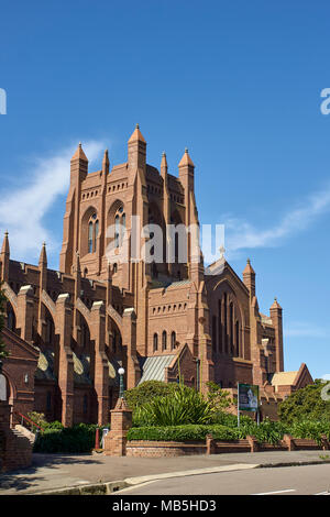 image of christ church cathedral in newcastle nsw Stock Photo