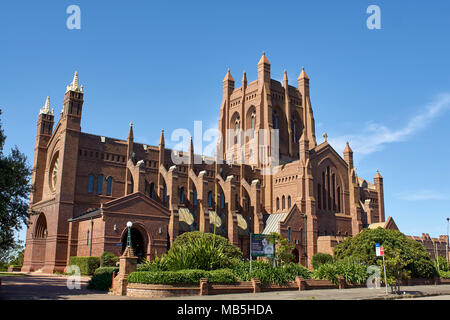 image of christ church cathedral in newcastle nsw Stock Photo