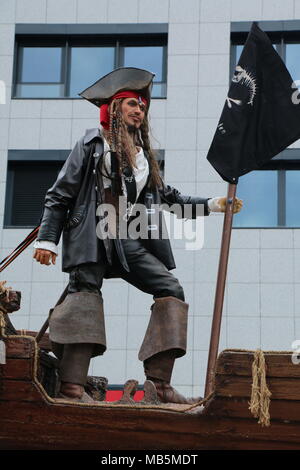 Pirate figure Stock Photo