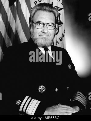 C. Everett Koop (1916 – 2013) was the 13th Surgeon General of the United States, serving under President Ronald Reagan from 1982 to 1989. Stock Photo