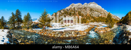 Alpe Devero, Ossola Valley, VCO, Piedmont, Italy Stock Photo