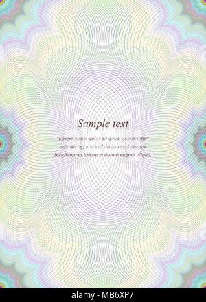 Page watermark design template Stock Vector