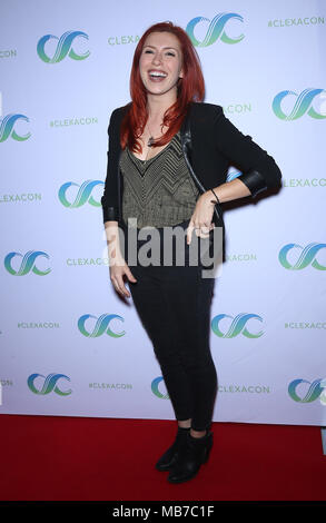 Las Vegas, NV, USA. 7th Apr, 2018. 07 April 2018 - Las Vegas, Nevada - Elizabeth Maxwell. ClexaCon hosts Cocktails for Change to benefit Cyndi Lauper's True Colors Fund at Tropicana . Photo Credit: MJT/AdMedia Credit: Mjt/AdMedia/ZUMA Wire/Alamy Live News Stock Photo