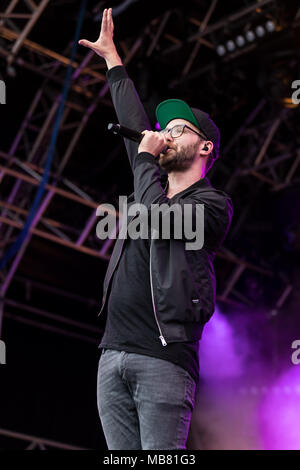 The German singer and songwriter Mark Forster live at the ...