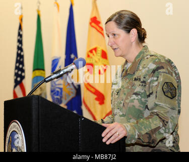 Incoming Garrison Command Sergeant Major CSM Kenneth Clayborn addresses ...