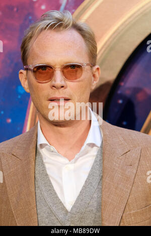 Paul Bettany at UK Fan Event of AVENGERS: INFINTY WAR on Sunday 8 April 2018 held at London Television Studios, White City, London. Pictured: Paul Bettany. Stock Photo